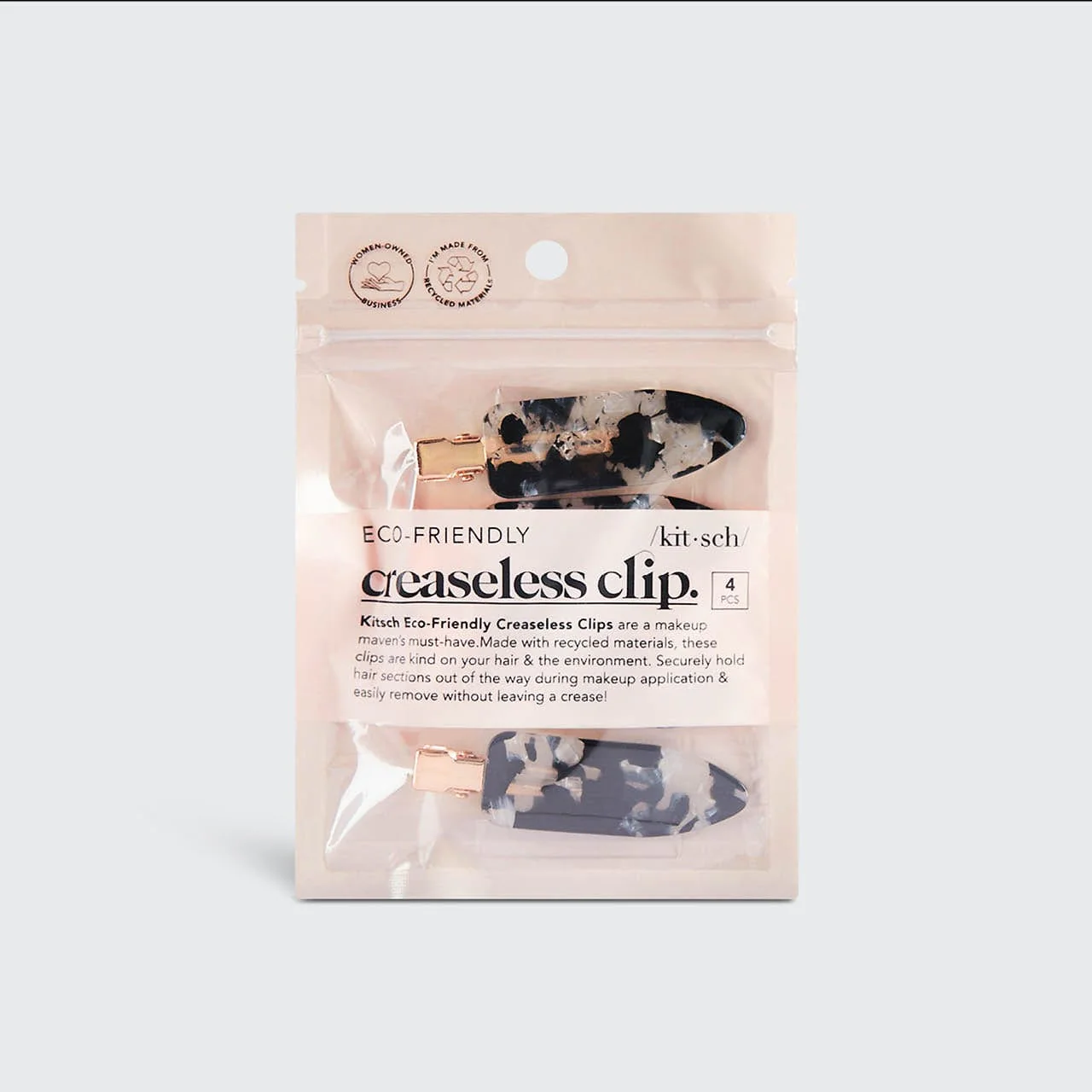 Creaseless Hair Clips 4pc Set - Image 4