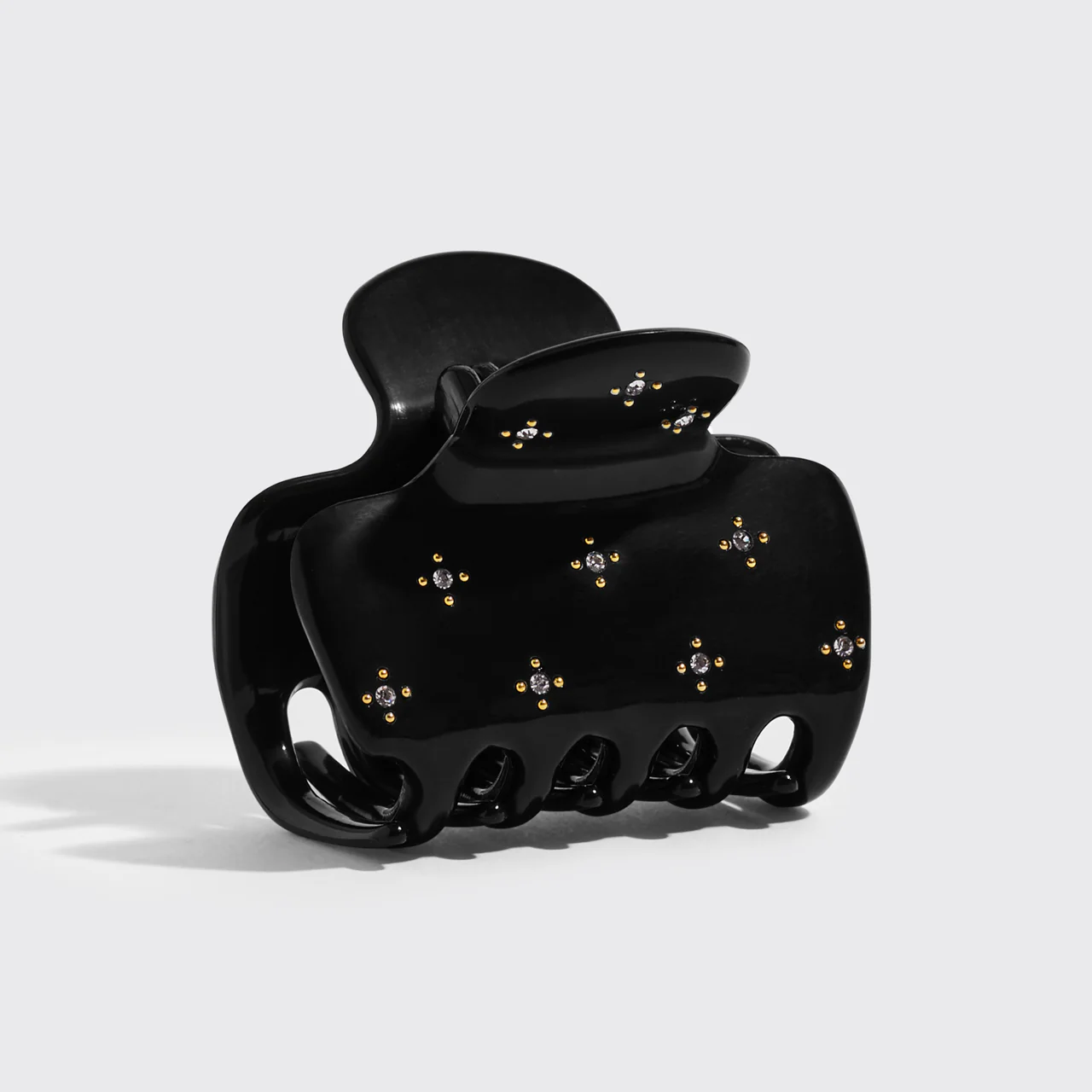 Black Rhinestone Cloud Claw Clip - Image 4