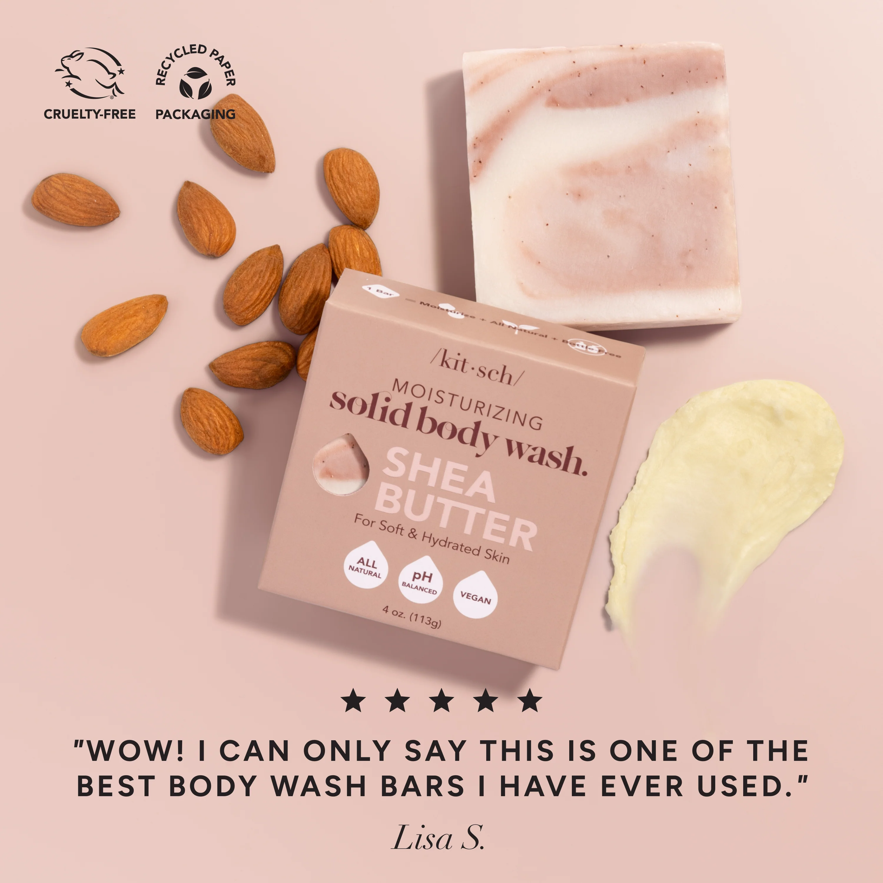 Shea Butter Exfoliating Body Wash - Image 2