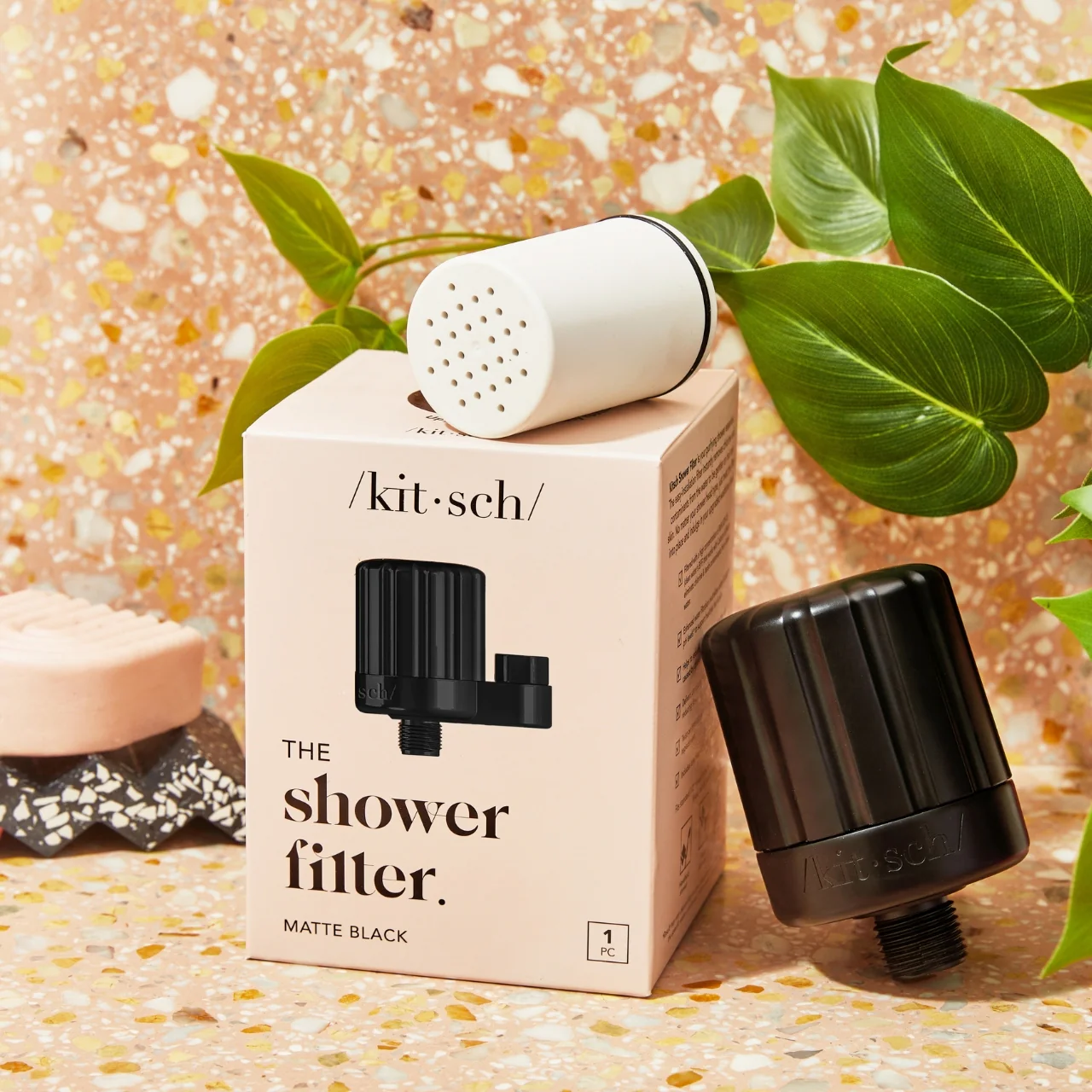 Black Shower Filter - Image 2