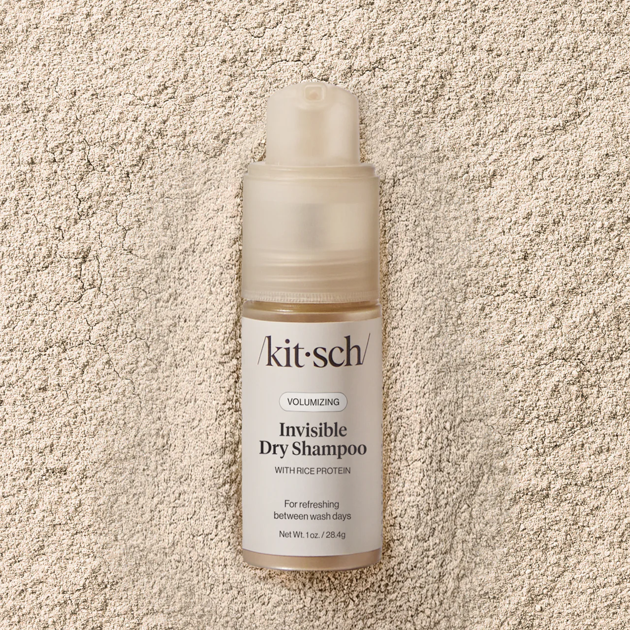 Volumizing Rice Protein Dry Shampoo - Invisible 1 oz - Image 4